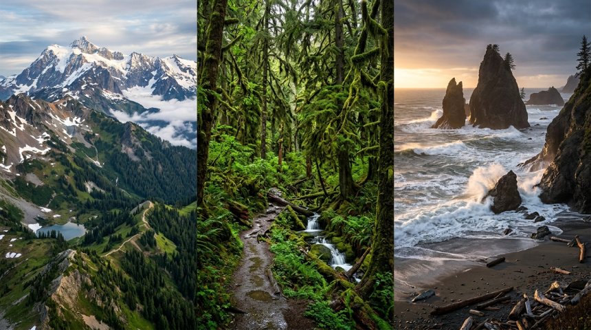 Ultimate Olympic National Park, Washington: Explore 3 Ecosystems